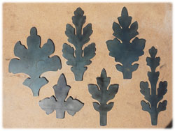 Декоративные металлоизделия серии «Листья и узоры»